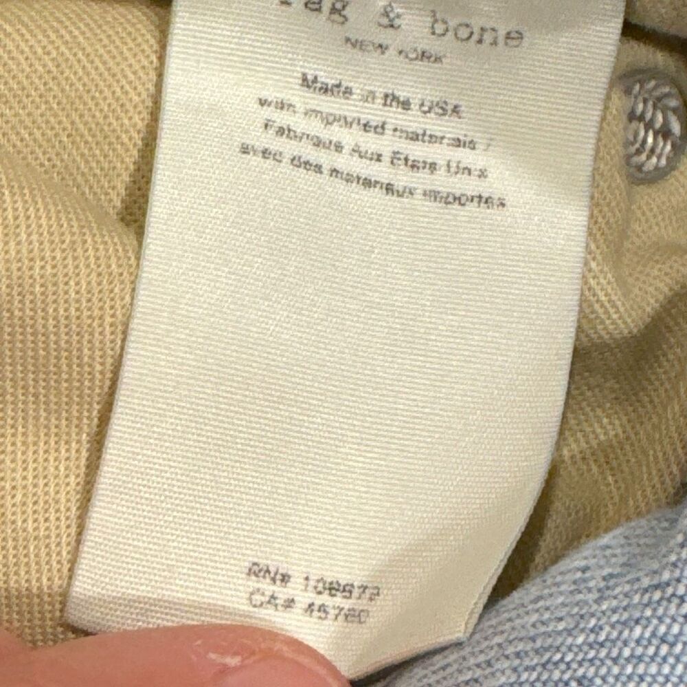 Rag & Bone Cate mid rise ankle skinny jeans size 29 - Picture 6 of 7